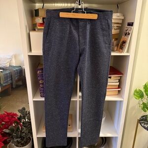 Blue Wool Trousers